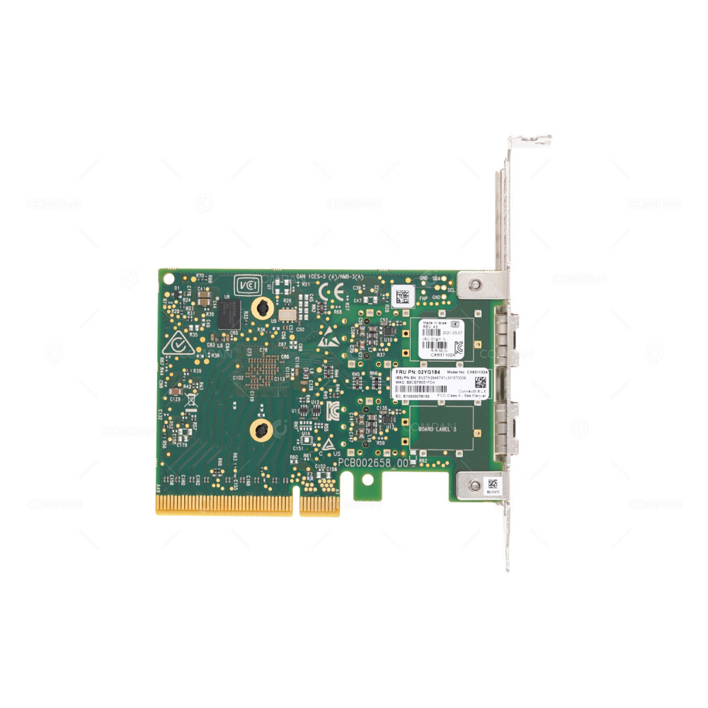 02YG184  LENOVO CONNECTX-6 LX 2-PORT 10/25GB SFP28 ADAPTER FOR THINKSYSTEM